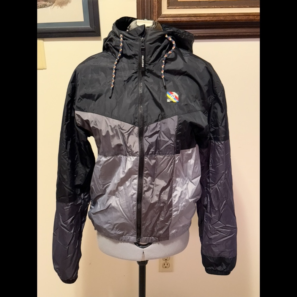 Peloton Black Hooded Jacket